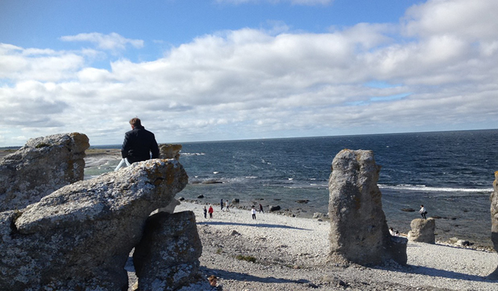 Visite de la petite île de Fårö, à côté de l’île de Gotland